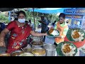 Hard Working Women Selling Cheapest Roadside Unlimited Meals |Helping for Poor People |Street Dine