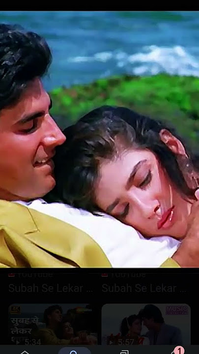 subha se lekar sham tak|| akshay and raveena|| mohra #bollywood