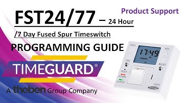 Timeguard FST24 -77 Programming Instructions