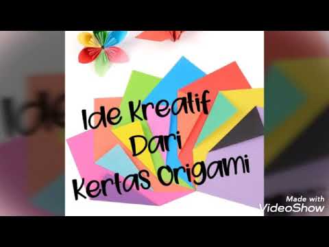  Kerajinan  tangan dari  kertas  origami  YouTube