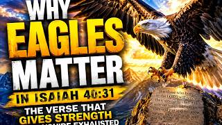 Why Eagles Matter in Isaiah 40:31 — The Verse That Gives Strength When You’re Exhausted