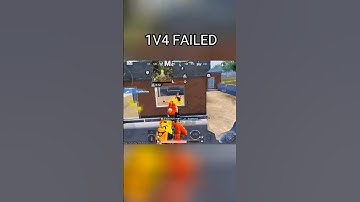 1𝑽4 𝑪𝑳𝑼𝑻𝑪𝑯 𝑭𝑨𝑰𝑳𝑬𝑫 #bgmi #1v4failed #dbs #trending