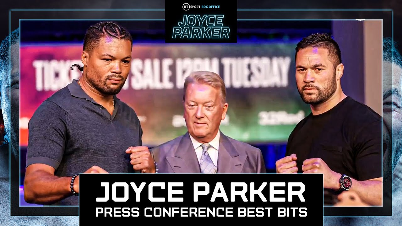 Duck noises, contract disputes, and trash talk Joe Joyce v Joseph Parker Press Conference Best Bits