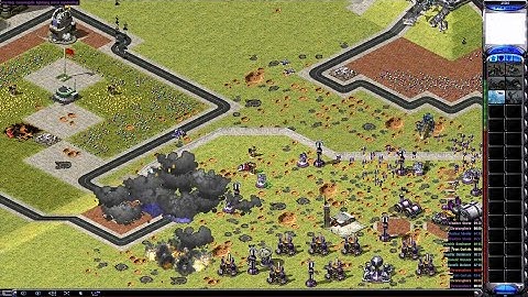 Red Alert 2 Yuri Revenge Superweapon Mode-Great Britain 1 VS 7 Brutal AI(Extra Hard)All Vs One 30