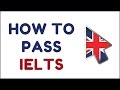Video for how to study for and pass the ielts reading test
