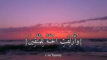 وَلَا تُخْزِنِي يَوْمَ يُبْعَثُونَ (87) سورة الشعراء 🌹 القارئ احمد النفيس| ❤️‍🔥❤️‍🩹