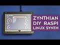 Zynthian - DIY Linux Raspberry PI synthesizer setup tutorial and sound demo