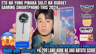 ITEL RS4 FULL REVIEW - Eto na yung pinaka sulit na budget gaming phone this 2024 😳