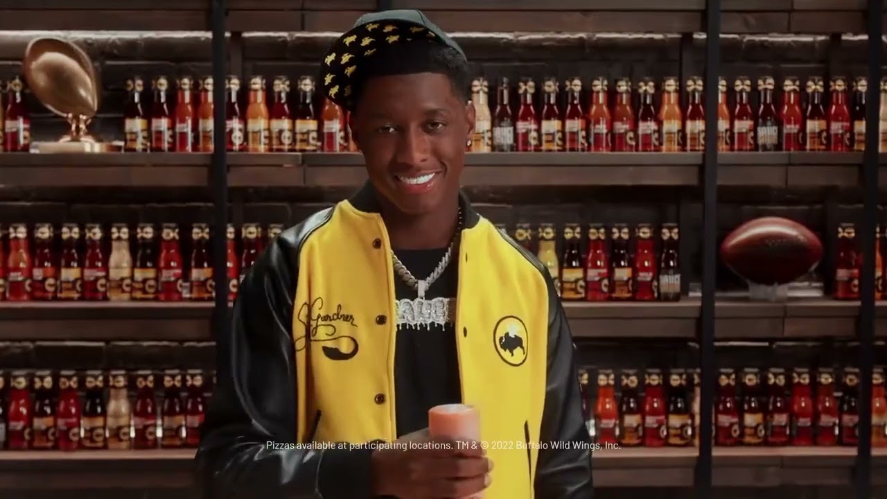 BUFFALO WILD WINGS & AHMAD "SAUCE" GARDNER BW3 WING SAUCE COMMERCIAL