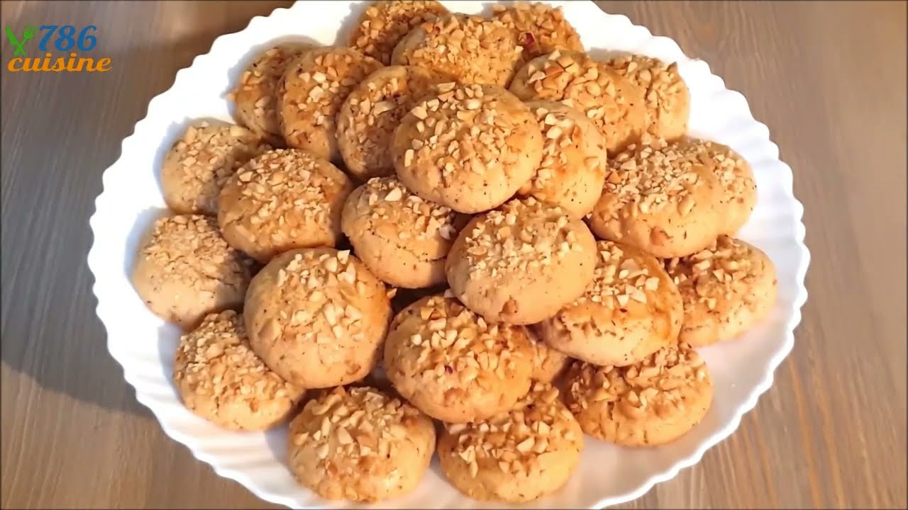 homemade peanut cookies recipe | Best Peanut Cookies Recipe made at Home |  مونگ پھلی کے بسکٹ