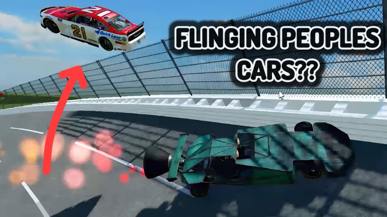 Безумные метания машинок случайными игроками 😂 