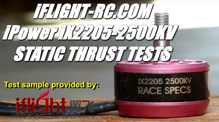 iFlightRC iPower iX2205-2500KV Race Specs