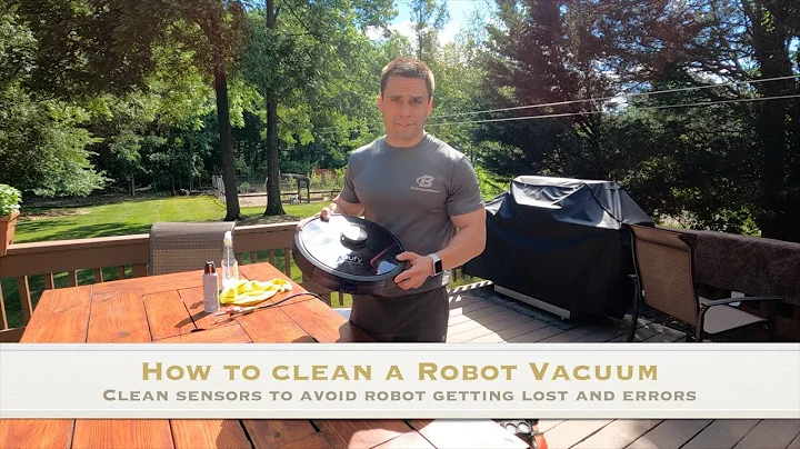 How to clean robot vacuum sensors to clear errors and prevent lost robot