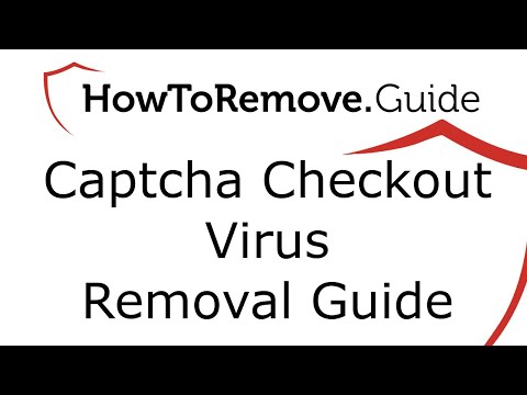 Captcha Checkout Virus Removal