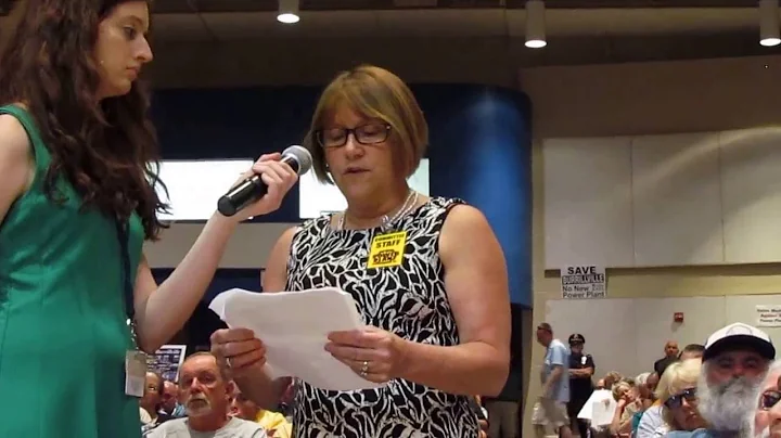 Resident Irene Watson Explains Health Risks from P...