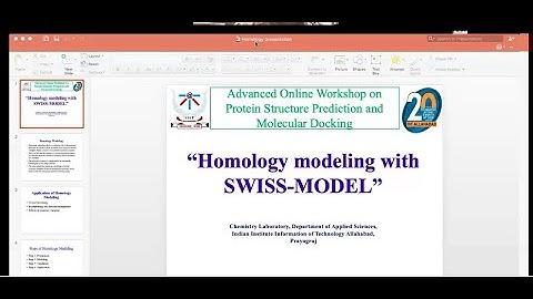 Protein Structure Prediction | Homology Modeling