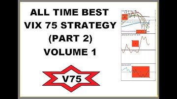 All time Best Sniper Volatility 75 index Strategy (Part 2) Volume 1