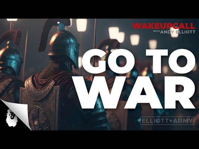 ANDY'S MORNING MOTIVATION #30 // Go to War // Andy Elliott class=