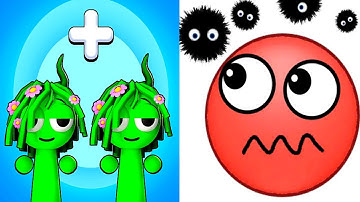 Spranky Merge Master vs Hide Ball - Satisfying ASMR Walkthrough Funny Gameplay Android , iOS