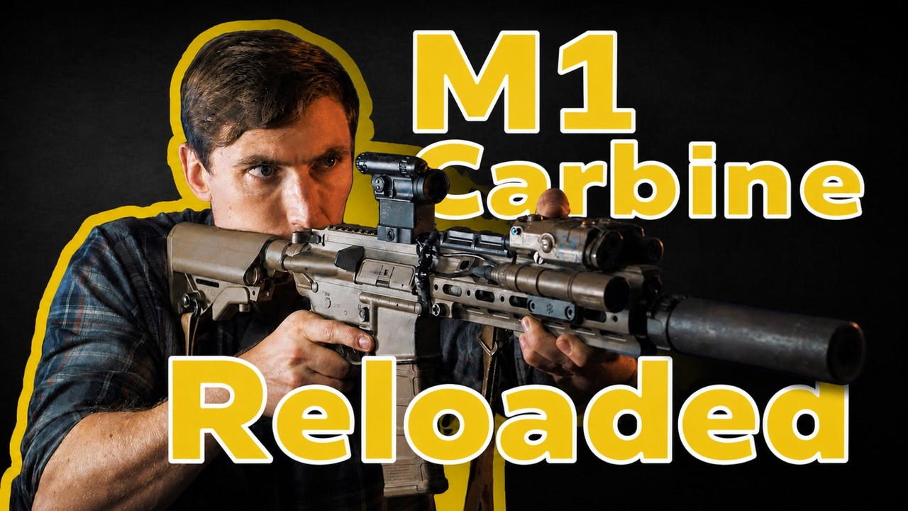 Why the Modern M1 Carbine Is the Ideal Civilian PDW - YouTube