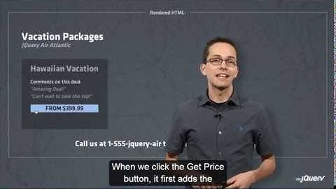 [Try jQuery] 3.2 Working with the DOM - Acting on Interaction