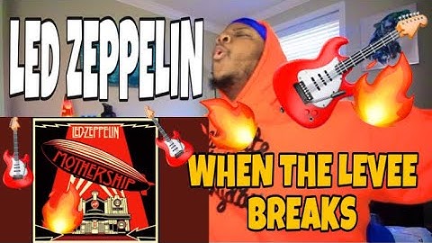 FIRST TIME EXPERIENCING Led Zeppelin - When the Levee Breaks | (REACTION)!!!