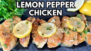 Delicious Juicy Lemon Pepper Chicken Recipe - A Must Try! by The Flat Top King 10,654 views 1 month ago 10 minutes