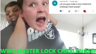 Wwe Master Lock Challenge