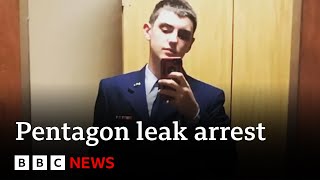 Pentagon leak: Member of Massachusetts Air National Guard arrested - BBC News