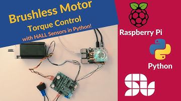 Brushless Motor Torque Control with Raspberry Pi and SOLO in Python | HALL Sensors Mode