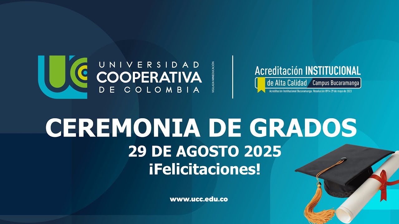 Ceremonia de Grados 29 de Agosto de 2025 - YouTube