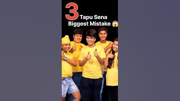 Tapu Sena big Mistakes 😱 #shorts #tmkoc