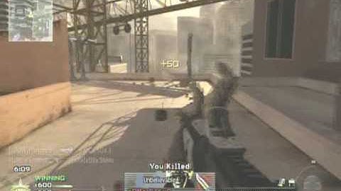 MW2 FFA on Highrise and Killing Nuke Boosters. (M16 W/ RDS)
