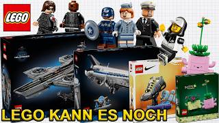 XXL MARVEL SET, BRICKHEADZ Pflanzen, GROßES FLUGZEUG und MEHR|LEGO News