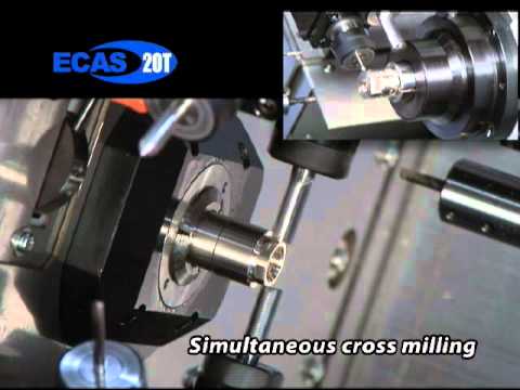 Star Micronics ECAS 20-T Sliding Head Lathe Demonstration Video