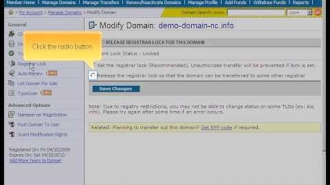 Preparing a domain for transfer from NameCheap.com