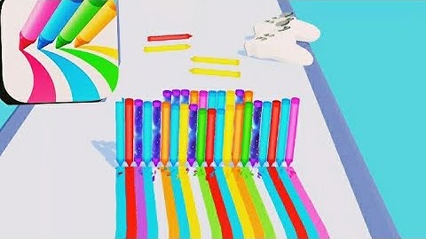 Pencil Rush 3D/ All Levels Gameplay Android, İos (Levels 1-5)