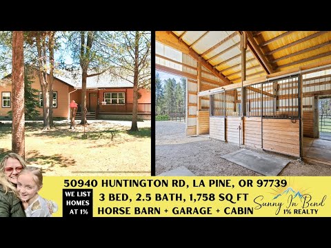 50940 Huntington Rd, La Pine, OR home video tour