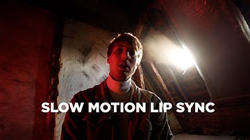 Slow Motion Lip Sync Tutorial For Music Videos (non variable frame rates)