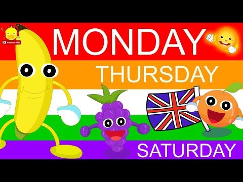 เพลง 1 สัปดาห์ มี 7 วัน 7 Days of the Week | รวมบทเพลงความรู้ | เพลงเด็กน้อย indysong kids