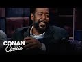 Barry White Constantly Meets People Who Were Conceived To His Music Late Night With Conan O Brien Barry White Constantly Meets People Who Were Conceived To His Music Late Night With Conan O Brien