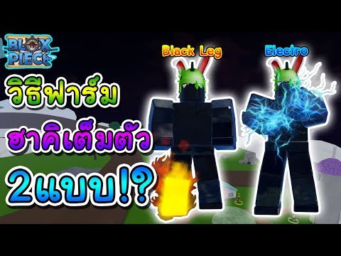 Roblox Blox Piece ว ธ ฟาร มฮาค เต มต วท ง 2 แบบ Youtube - roblox blox piece 12 สอนว ธ การบ คบอส ท กต วใน แมพ ฟาร มง ายๆ