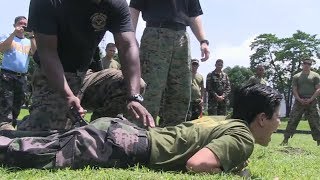 Butt Tasering With US Marines
