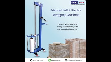Manual Pallet Stretch Wrapping Machine