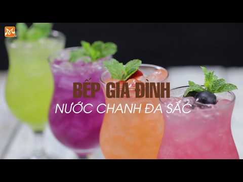 Hướng Dẫn Làm Nước Chanh Đa Sắc | Học Pha Chế | Hướng Nghiệp Á Âu