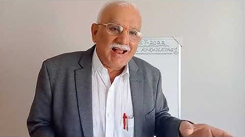 JRF/SRF/NET -2022 - General Knowledge- 1