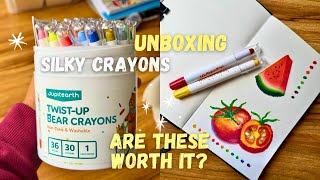 I Tested Jupitearth Silky Crayons β Honest First Impressions ποΈβ¨ I Tested Jupitearth Silky Crayons β Honest First Impressions ποΈβ¨