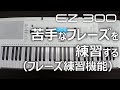 苦手なフレーズを練習する（フレーズ練習機能）_EZ-300