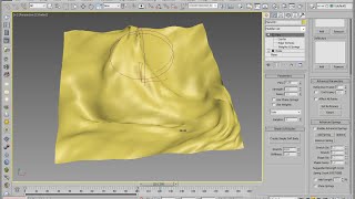 making cloth like abstract animations 3ds max (with flex)