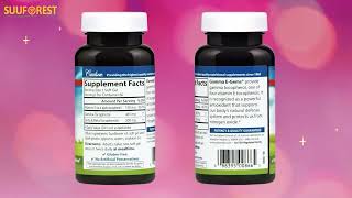 Gamma Tocopherol Carlson - Gamma E-Gems, Gamma Tocopherol 465 mg, Heart Health & Optimal Wellness